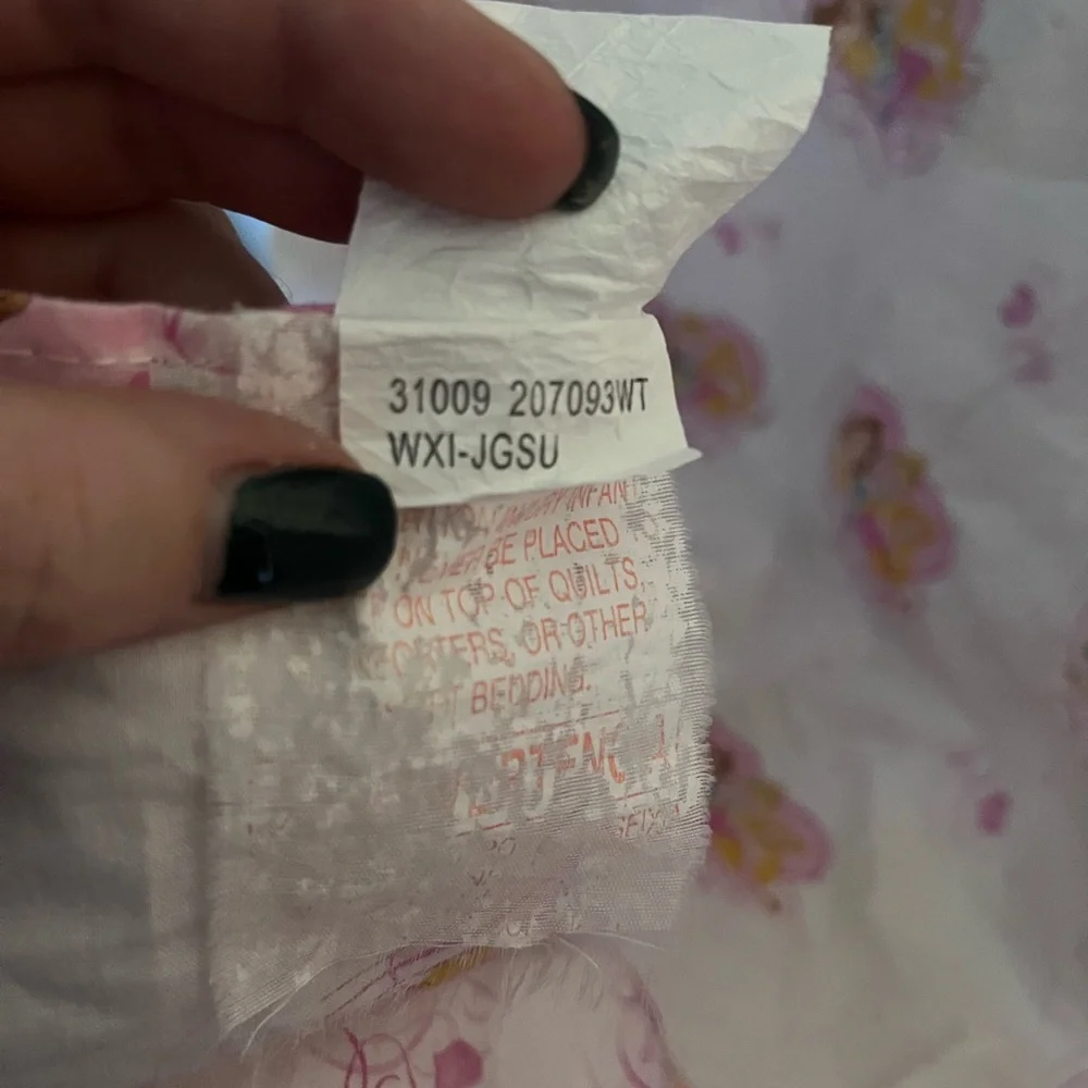 Vintage Disney • Princesses Toddler Bed‎ Comforter